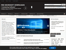 Tablet Screenshot of freemicrosoftdownloads.com